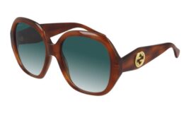 Gucci Round  Sunglasses – Havana